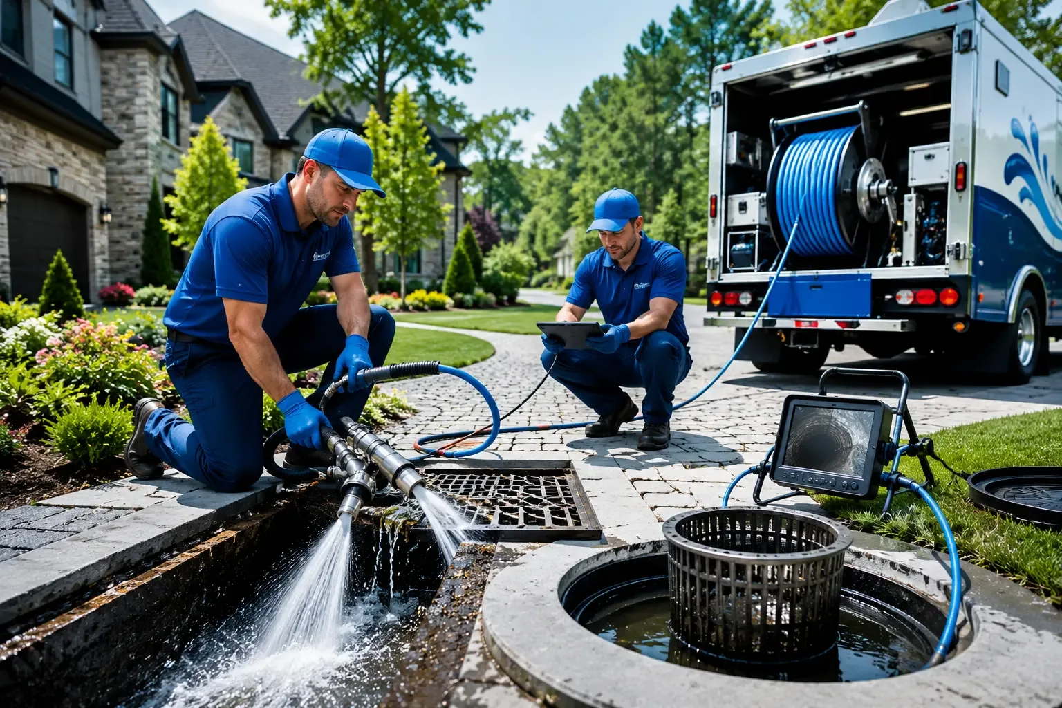 Local outdoor drain cleaning professionals in Axtell, KS